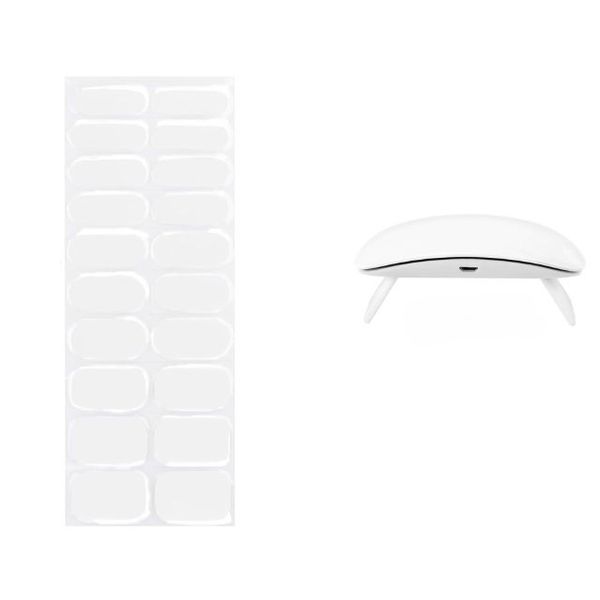 Adhesive With Nail Lamp - White image