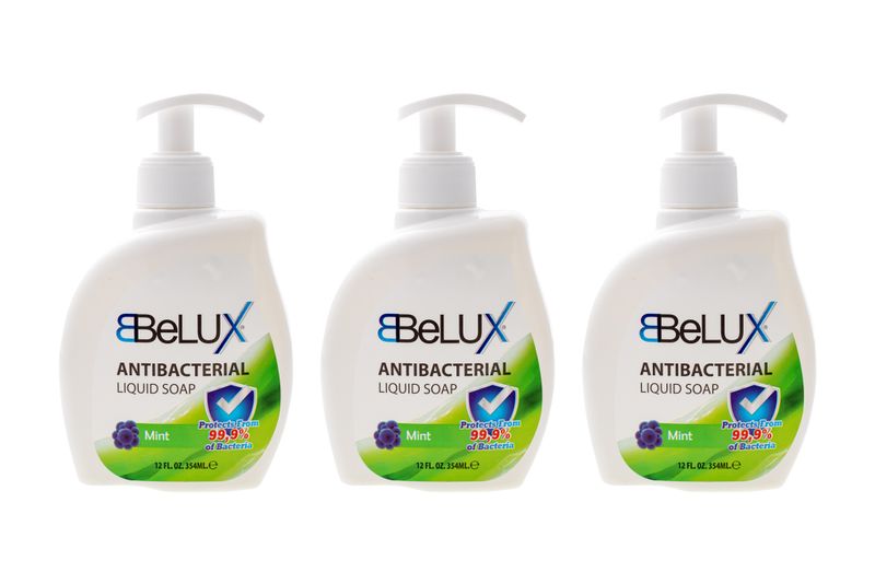 Anti- Bacterial Liquid Soap Mint Bundle - 354ml x 3 Bottles