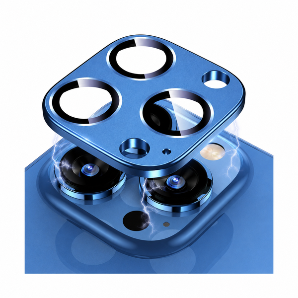 Camera Lens Protector Compatible with Apple iPhone 14 Plus - Blue