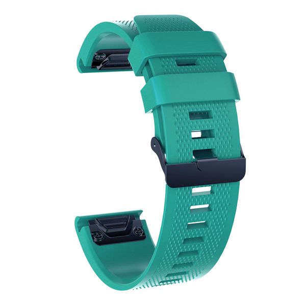 RYB 26mm Silicone Watch Strap Compatible with GARMIN - Army Green