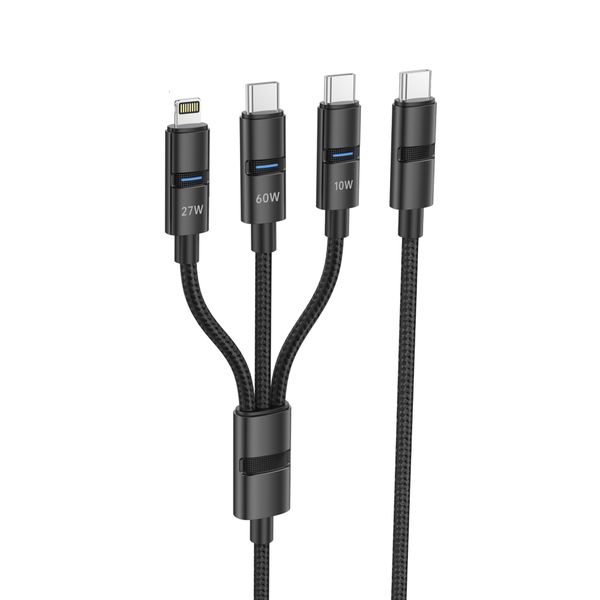 Type-C 3 in 1 Fast Data Cable