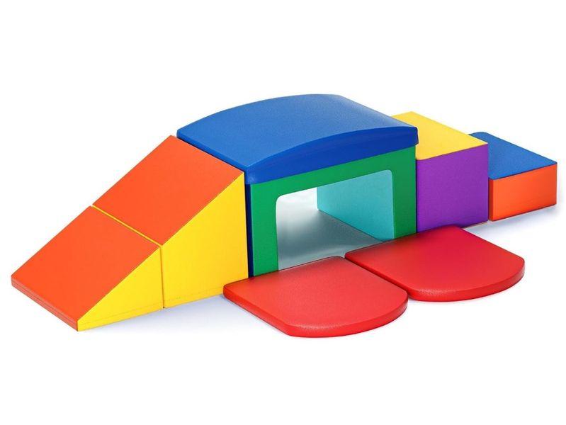 Set of 6 Soft Large Climbing Blocks for Kids