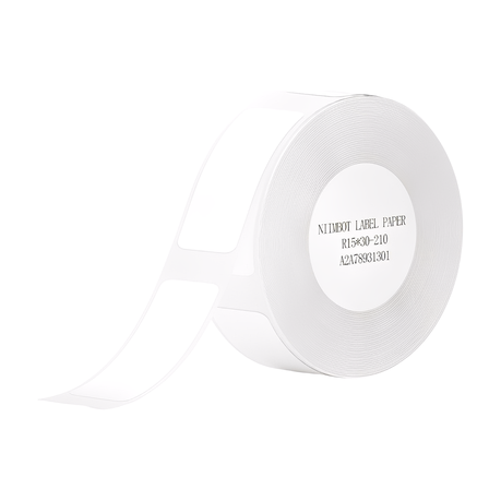 Niimbot - 15×30mm-210White Label-For Niimbot D11/D110/D101 Printers Only Image