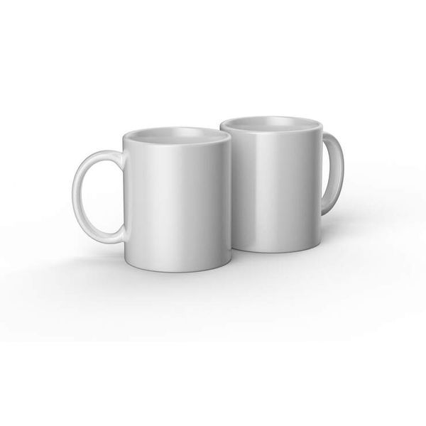 Cricut Ceramic Mug Blank 12 Oz 2 Pack (White)
