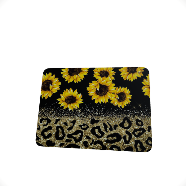 Sunflower Animal Print - Mouse Pad