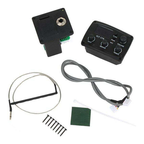 Klt-17A Acoustic Guitar Eq Preamp With Digital Procedding Tuner