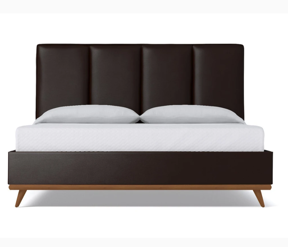 StrohBerry Chicago Velvet Headboard Midnight Multiple Sizes