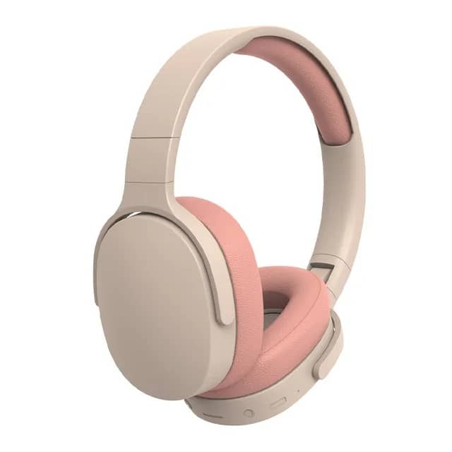 Wireless headphones with Noise cancellation, Gaming Headsets Pink