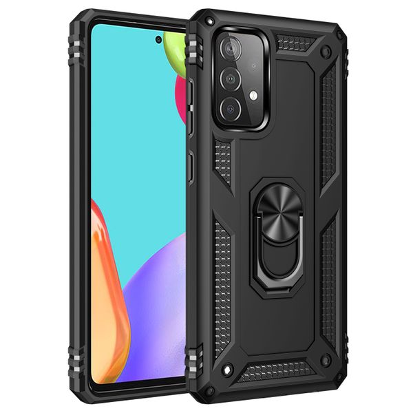 TUFF-LUV Rugged Case for Samsung Galaxy A52 - Black