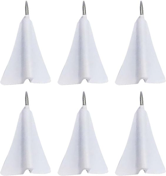 Creative 3D Paper Airplane Push Pins 6Pcs Small Delicate Thumb Tacks