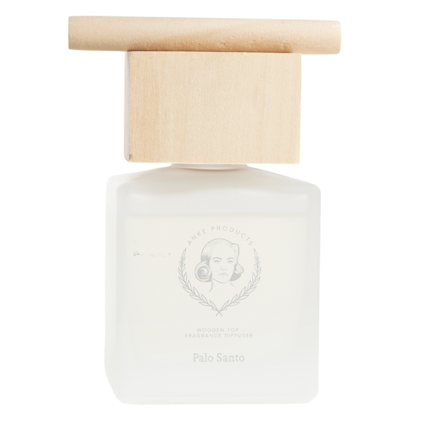 Anke Products - Palo Santo WoodenTop Fragrance Diffuser Retail Box