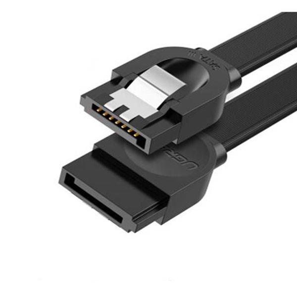 UGreen 30796 SATA III Straight Data 45cm Cable-BK
