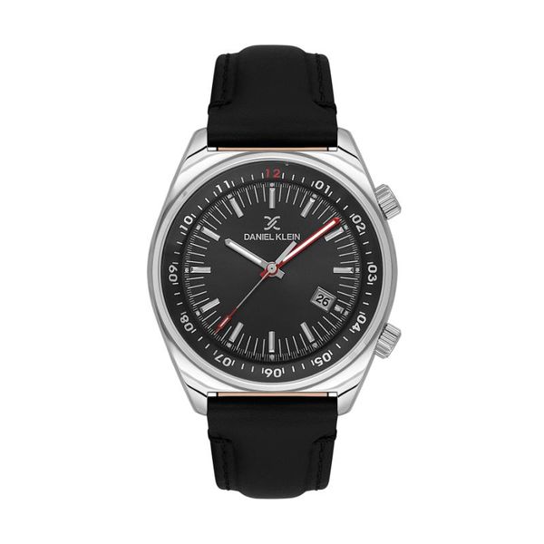 Daniel Klein-Mens Black Stainless steel Strap Watch-DK113814-1
