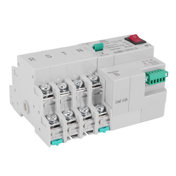 Dual Power Automatic 4P 100A ATS Circuit Breaker Electrical Switch