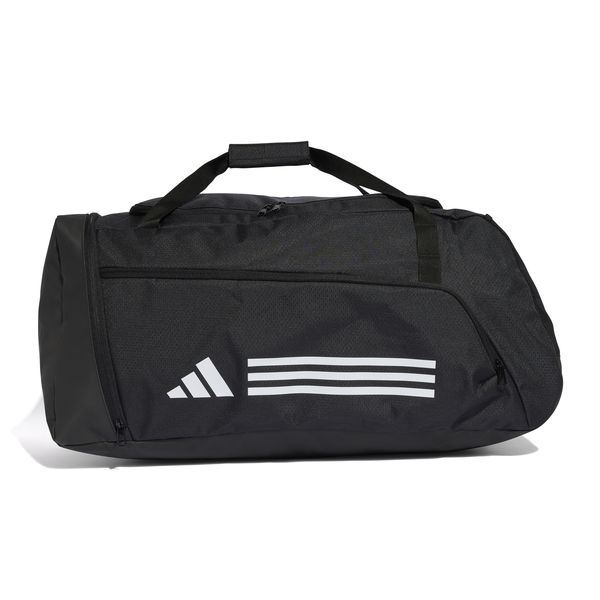adidas Essentials 3-Stripes Duffel Bag - Large - Black/White