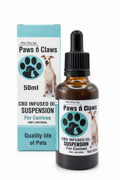 CBD infused oil suspension for dogs, 50ml