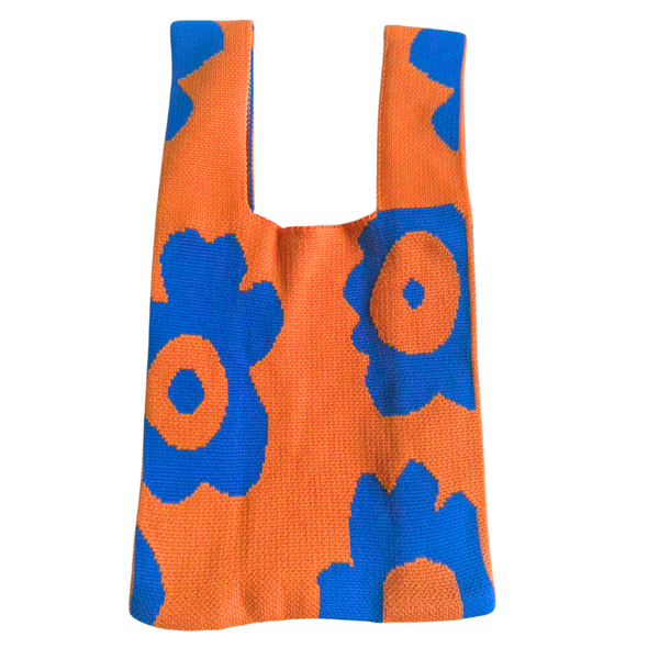 Reusable Knit Tote Bag - Soft Fabric and Lightweight Design