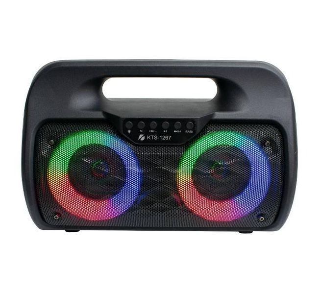 KTS-1267 Portable Bluetooth Speaker with Dual Speakers &amp; TWS Support