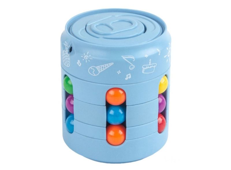 Rotating Magic Bean Cube for Adults and Kids