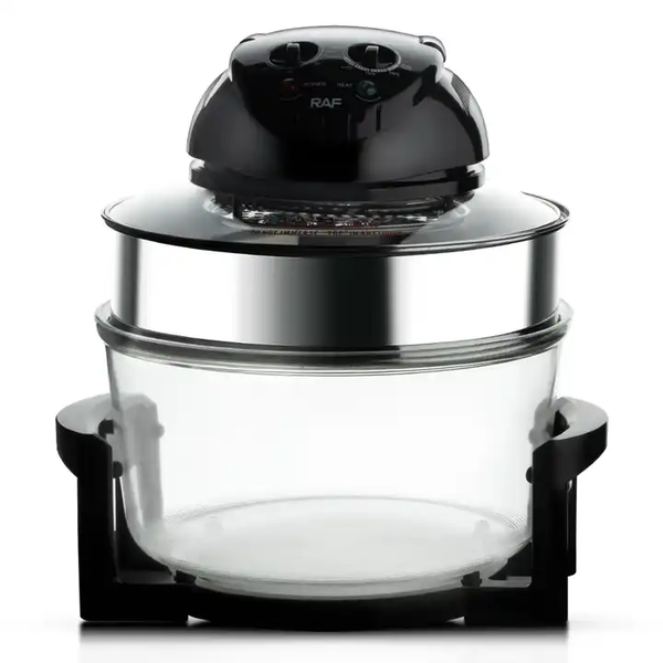 Raf 12 liter Air Fryer Multi-cooker GlassElectric Convection Halogen Oven