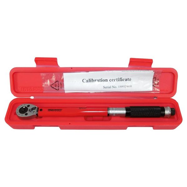 TengTools - 1/4 Inch Drive Torque Wrench 5-25Nm - 1492AG-E