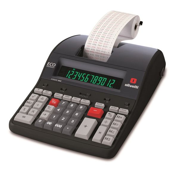Olivetti Logos 902 Print &amp; Display Calculator