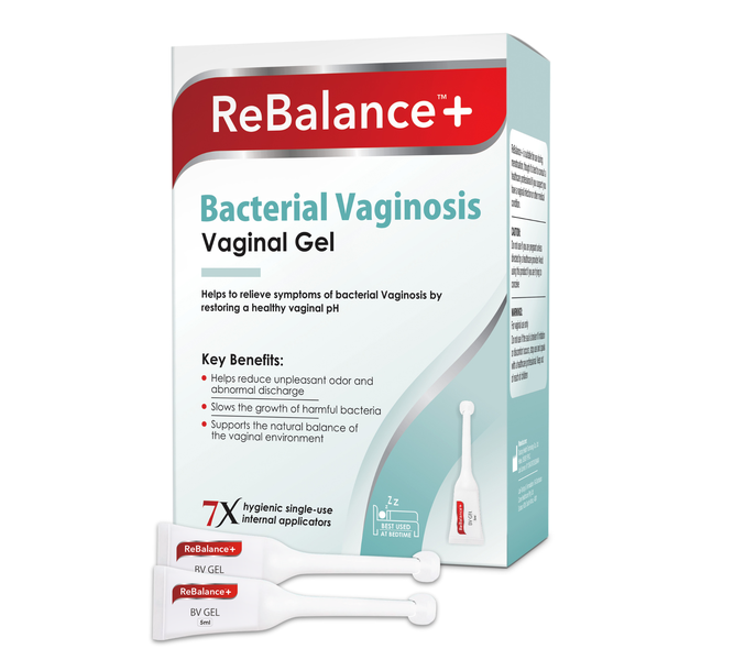 ReBalance+ - Bacterial Vaginosis Gel (BV) - 7 Applicators