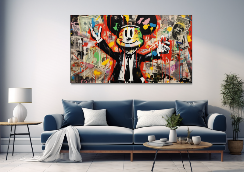 Canvas Wall Art - Street Dreams Abstract - BK0302
