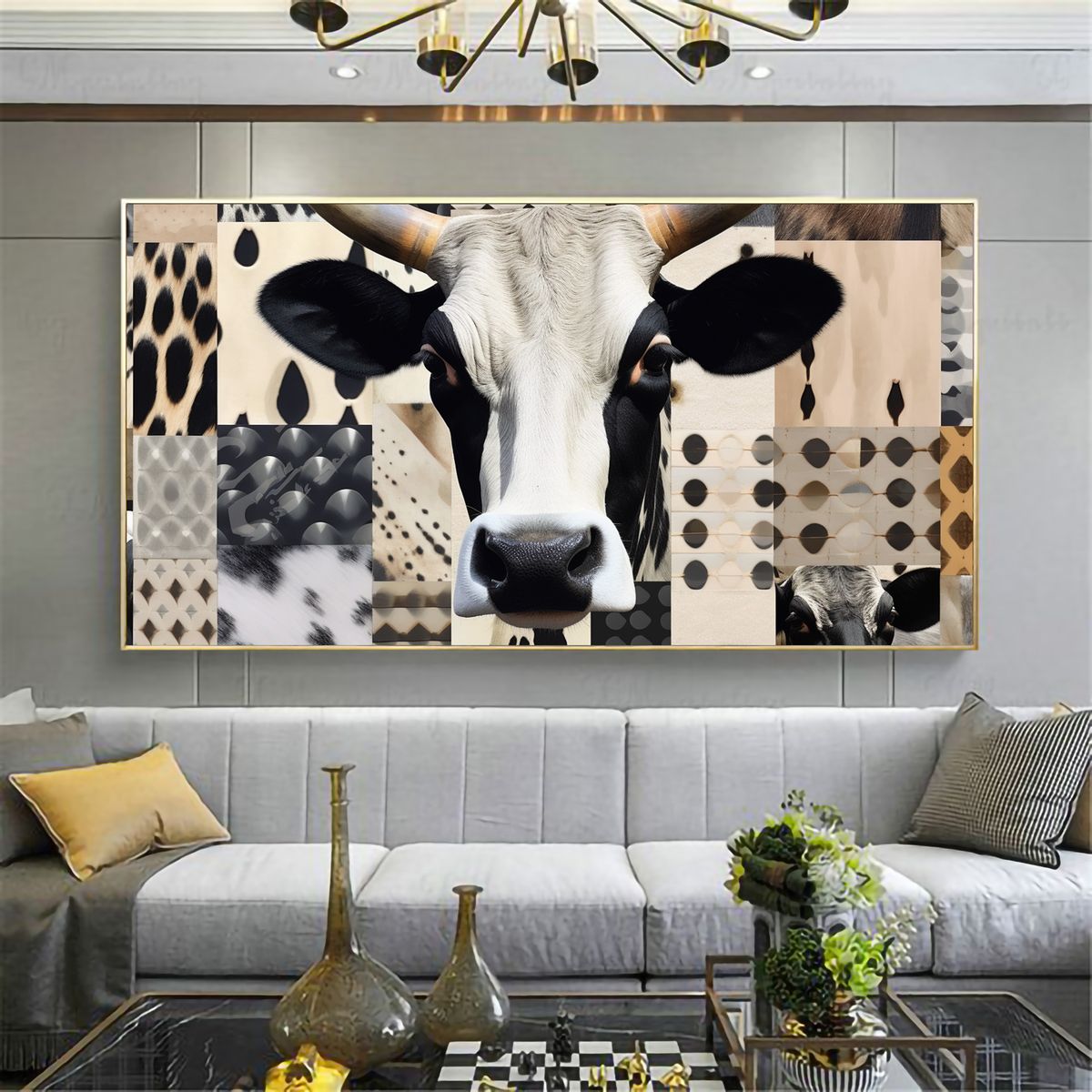 Canvas Wall Decor Nguni Hidden Patterns 0539 Shop Today Get It