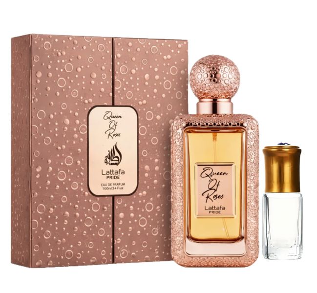 Queen Of Roses 100ml EDP by Lataffa + Perfume Oil