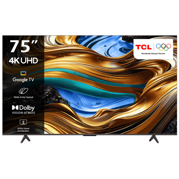 TCL 75" P755 4K UHD Google Smart TV with Dolby Atmos