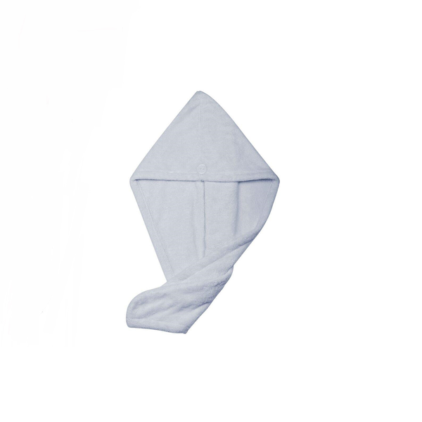 Quick-Dry Hair Towel Cap - Grey