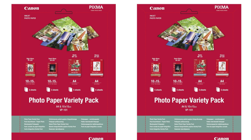 Canon VP-101 (A4 &amp; 4 X 6") Variety Pack x 2