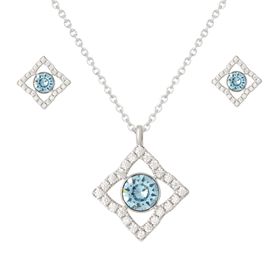 Stella Luna Clover Set - Aquamarine Crystal | Shop Today. Get it