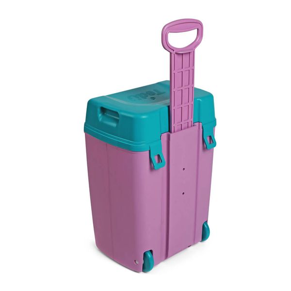 Todii Preschool Bag - Lilac Body and Turquoise Lid