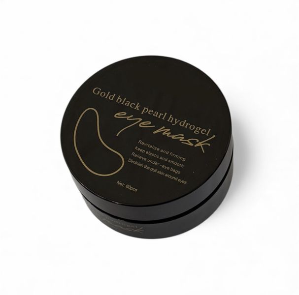 Black Pear &amp; 24k Gold Hydrogel Under Eye Mask Patches Treatment 60 Pieces