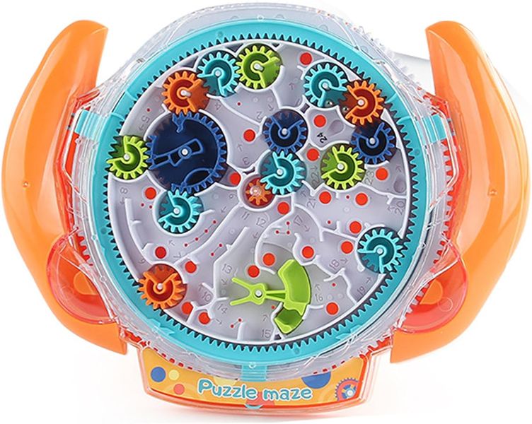 3D Maze Puzzle Toy for Kids with Steel Ball Challenge