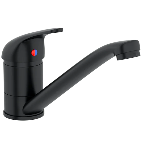 Relish Kitchen Sink Mixer - Deck Mount Matte Black Single Lever Tap (MB02)