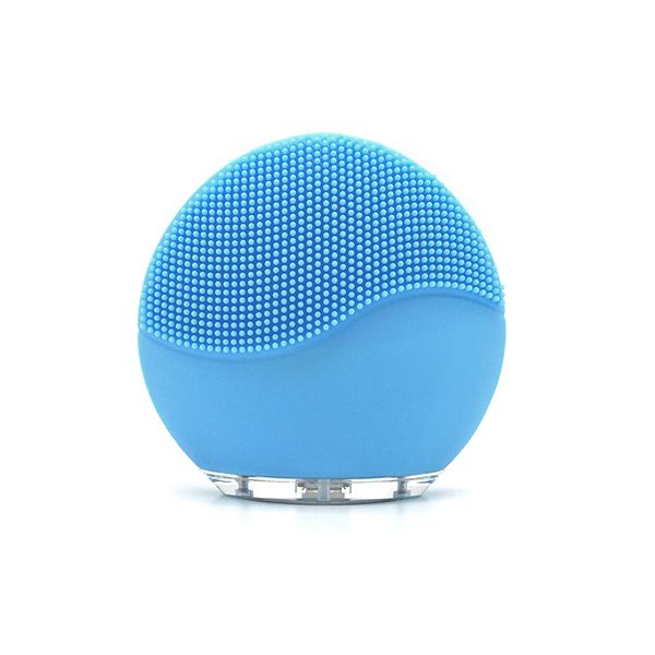 Mini Facial Cleansing Brush - Blue