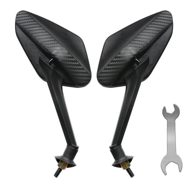 Universal Motorcycle Rearview Mirror - Reinforced, Durable, Adjustable