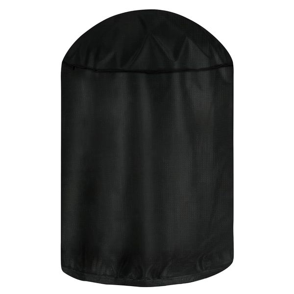 QYNIAL 58CM Round Outdoor Grill Cover, Waterproof Anti-UV with Straps