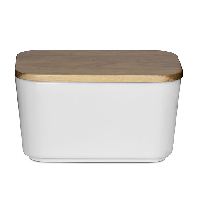 Eetrite Butter Dish with Acacia Lid | Shop Today. Get it Tomorrow ...