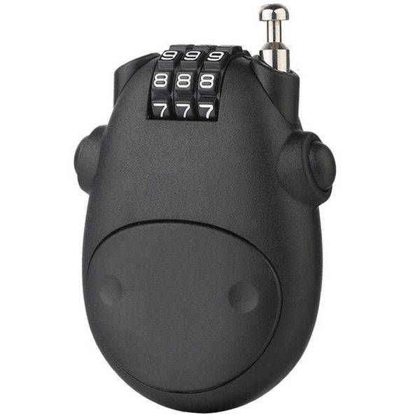 Sport Cycling Multi-Use High Precision Helmet Password Safety Lock (10cm)