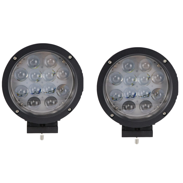 2 Pcs 60W 4WD ATV UTV Motorbike LED Light Bar 7inch