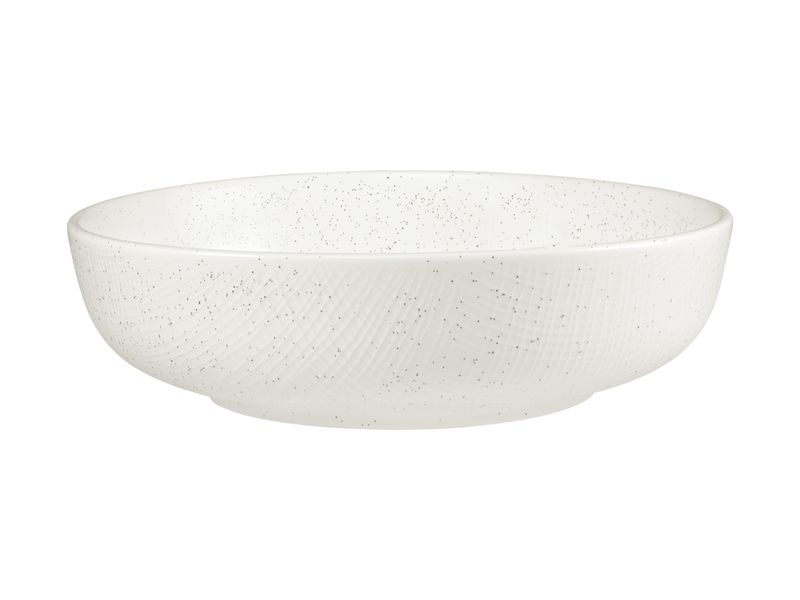 Maxwell and Williams Onni Coupe Bowl 22x6cm - White Speckle