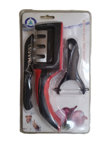 Knife Sharpener Knife And Peeler