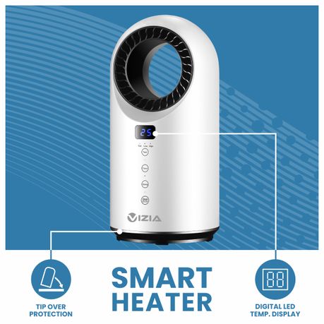 VIZIA Smart WiFi Fan u0026 Heater / Bladeless / 15-40 C Digital Temp Display |  Shop Today. Get it Tomorrow! | takealot.com