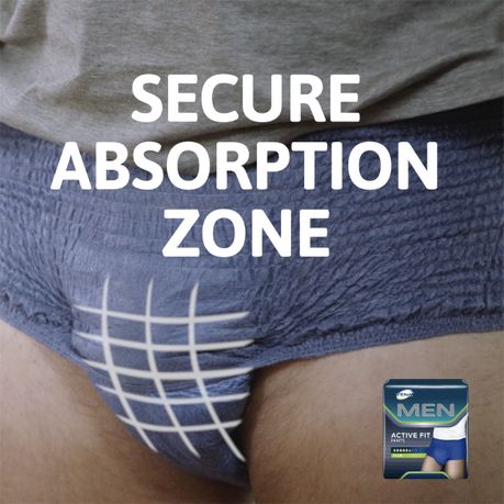 TENA Men Active Fit Incontinence Pants Bulk Pack Diaper Nappies
