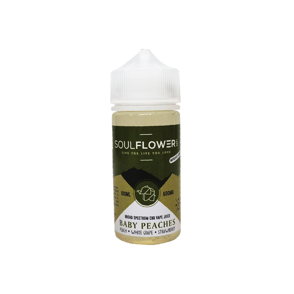 SoulFlower CBD Vape Baby Peaches