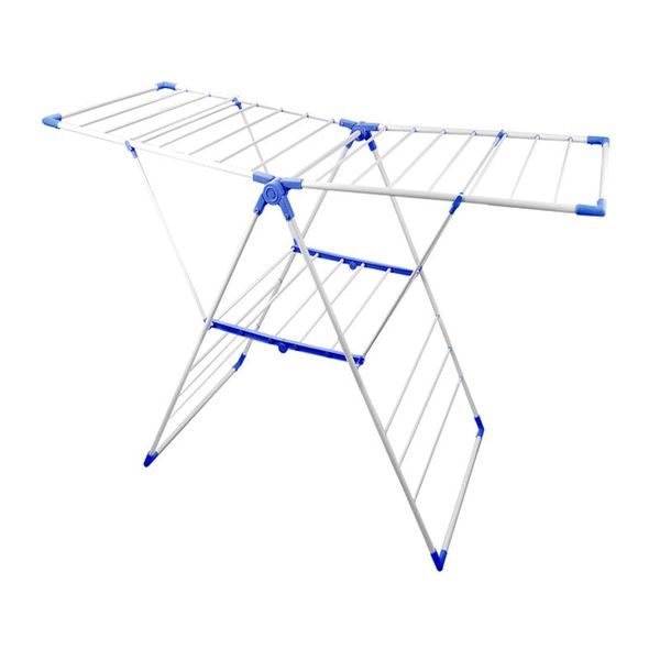 Laundry Drying Rack - Clothes Stand/Hanger with Multiple Hanging - Fold Out